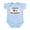 Sky Blue, variant on CafePress - Ozzy Loves Mommy Infant Bodysuit - Baby Light Bodysuit, Size Newborn - 24 Months