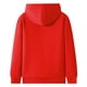 thumbnail image 4 of Sudadera con capucha de manga larga para mujer, informal, con capucha, para invierno, cálida, con forro polar y cremallera, 4 of 5