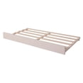 thumbnail image 6 of Twin Size Teddy Fleece Upholstered Daybed with Trundle Bed and LED Lights, Daybed Frame With Wooden Slats Support For Living Room, Bedroom, Apartment, Space Saving, No Box Spring Needed, Beige, 6 of 9