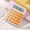 Orange, variant on ESULOMP Standard Function Basic Calculator, Digits Desktop Calculator with Large LCD Display and Sensitive Button, Desktop Calculator for Office, Home, School (Green)