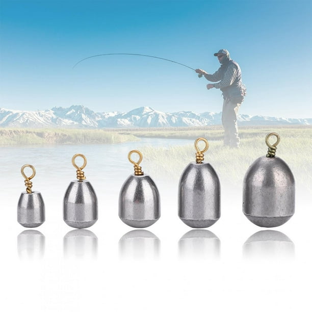 Estink 20pcs Fishing Weights Fishing Accessory Fishing Weights Set For Deep Water Fishing Casting And Fast Sinking Use
