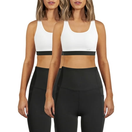 

Avia Medium Support Racerback Sports Bra 2 Pack