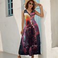 thumbnail image 2 of Octopus in The Mysterious Ocean Sleeveless Dress Female Clothing Dress Women Summer 2025 Dress, 2 of 6