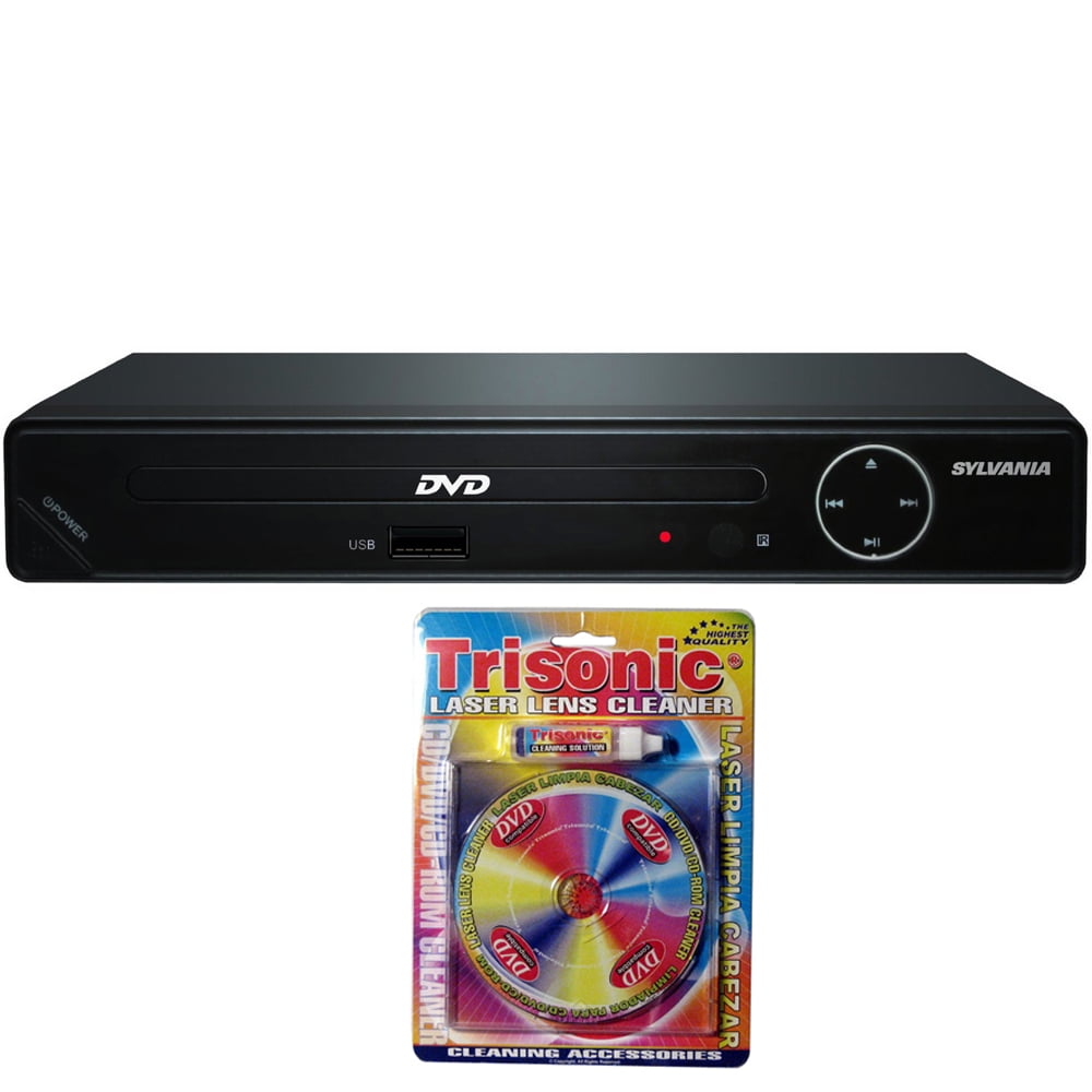 Sylvania HDMI 1080p DVD Player with USB Port (SDVD6670) with Trisonic