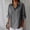 A3 Grey, variant on Pxiakgy Linen Shirts for Women Cotton Linen Tops Roll Up Sleeve Shirt Henley Tops Oversized Tshirts Bohemian Tops 2026 Vacation Fashion Clothes Gauze Shirts 3/4 Length Sleeve Womens Tops Black L