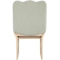 thumbnail image 5 of Meridian Furniture Shaw Mint Chenille Fabric Upholstered Dining Chair, 5 of 9