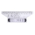 thumbnail image 2 of Rolling Ruler Parallel Line Drawing, Arc Curve Drawing Measuring Roller Ruler with Built in Protractor Parallel Drawing Ruler for Artist, Pattern Maker, Designer, 2 of 7