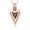 Rose, variant on Stainless Steel Arrow Head Locket Urn Pendant Memory Necklace for Cremation Ashes of Loved One Memorial Jewelry
