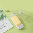 thumbnail image 6 of Butter Container with Spoon and Lid Butter Dish with Lid Plastic Holder for Storing and Serving Butter, 6 of 8