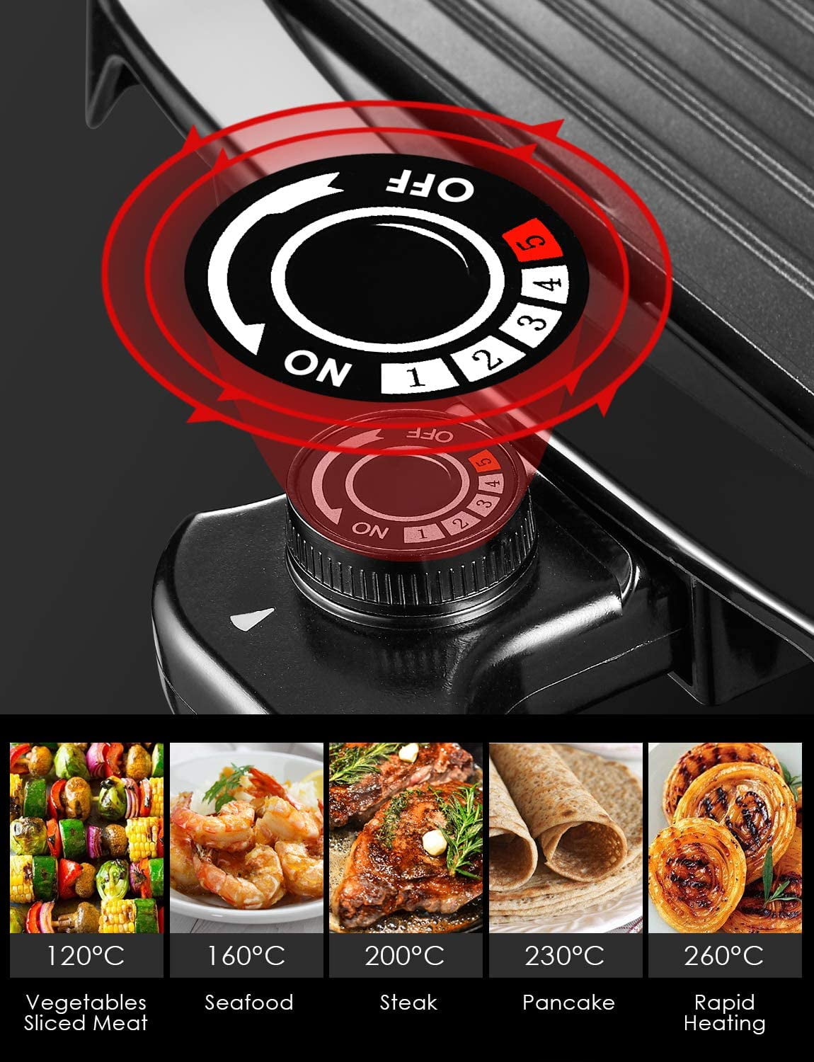 deik electric grill