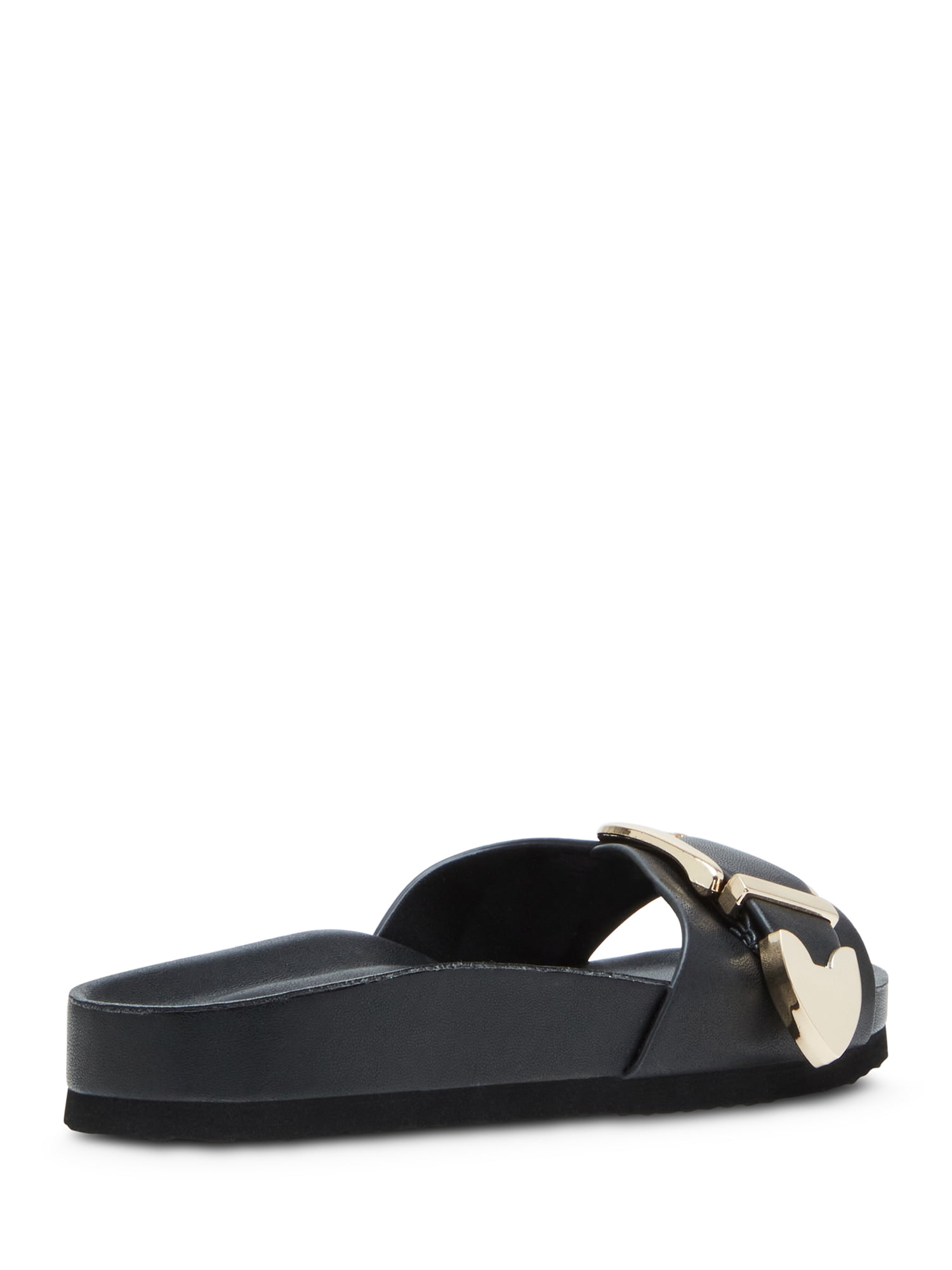 Madden Girl Women's Brookk Slide On Buckle Sandal