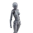 thumbnail image 4 of ziyahi 15cm Figures Body Set with Figure Figure Figures Body Set Display Set with Box Stand Holder Set with for Bedroom Decor Female Gray, 4 of 9