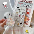 thumbnail image 2 of Bonita funda magnética con dibujos animados de Snoopy y Charlie Brown con carga inalámbrica Magsafe para iPhone 15, 14, 13, 12 y 11 Pro Max, 2 of 5