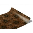 thumbnail image 2 of Rwraps Orange Mosaic Rusted Squares Matte Vinyl Film Wrap 59in x 20ft Vinyl Vehicle Car Film Sheet, 2 of 9
