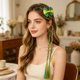 thumbnail image 1 of Kids Flag Color Hair Braid Clips Cute Bow Hair Accessories For Girls, 1 of 6