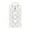 White Arched Window Inspired Floral Scroll Arched 10" x 1" x 20", variant on DecMode Multi Colored Wood Arabesque Scroll Wall Decor (2 Count)