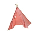 thumbnail image 3 of Lipstore Kids Teepee Creative Portable Kids Toys House for Parties Backyard Barbecues Pink, 3 of 8