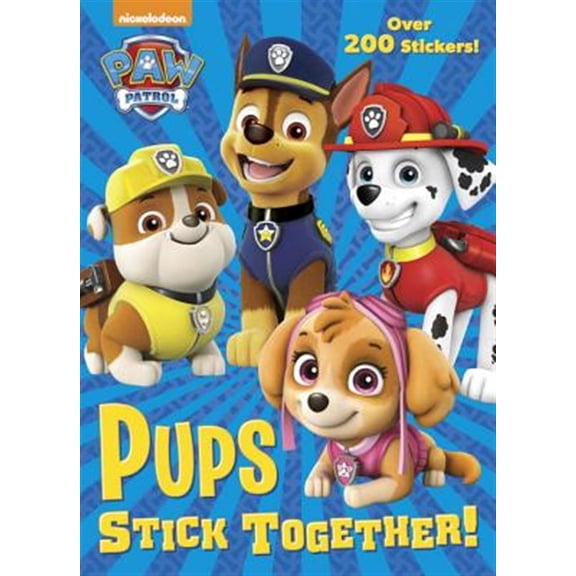 Pre-Owned Pups Stick Together! (Paw Patrol) Paperback