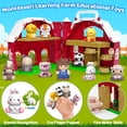 thumbnail image 3 of Juguete Aigybobo de Farm Animals Big Barn para 1 a 3 años con figuras, 3 of 7