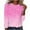 Hot Pink, variant on Puntoco Tops Blouses for women Tshirts Shirts for Women Long Sleeves Tees Vintage Flower Relaxed Fit Pullover Daily Casual Workout Basic Tops Yellow 10(XL)
