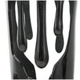 thumbnail image 5 of DecMode 20", 16"H Drip Black Aluminum Vase with Melting Designed Body, Set of 2, 5 of 11