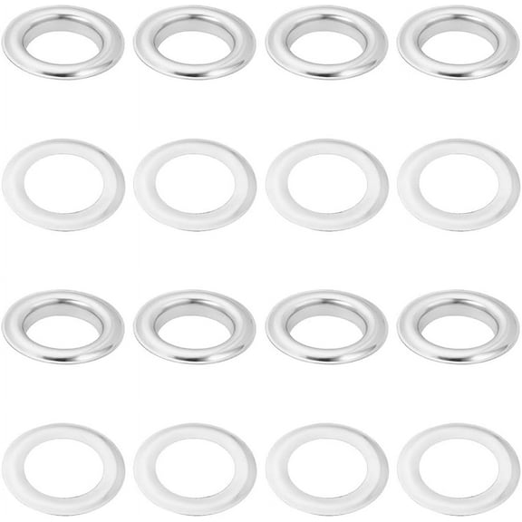 1 Box 20Pcs 1.65in Grommet Eyelet Findings Brass Gunmetal Rings for DIY Sewing Clothes Leather Crafts Bags Inner Diameter 1 Inch