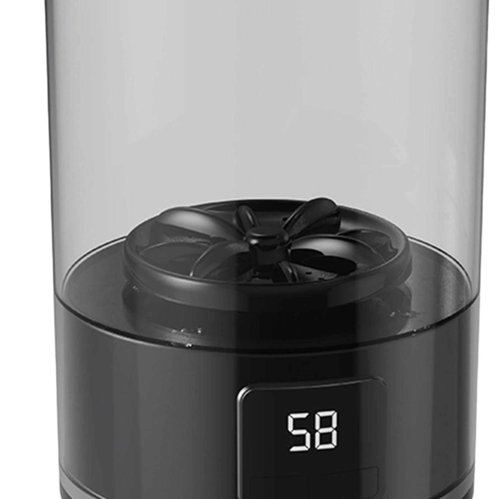 CarpNettore Portable Washing Machine Home Appliances LED Display Quiet Small Washing Machine black