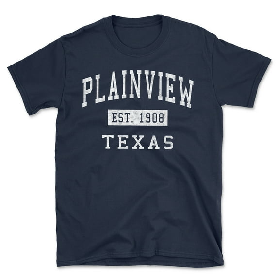 Plainview Texas Classic Established Men's Cotton T-Shirt