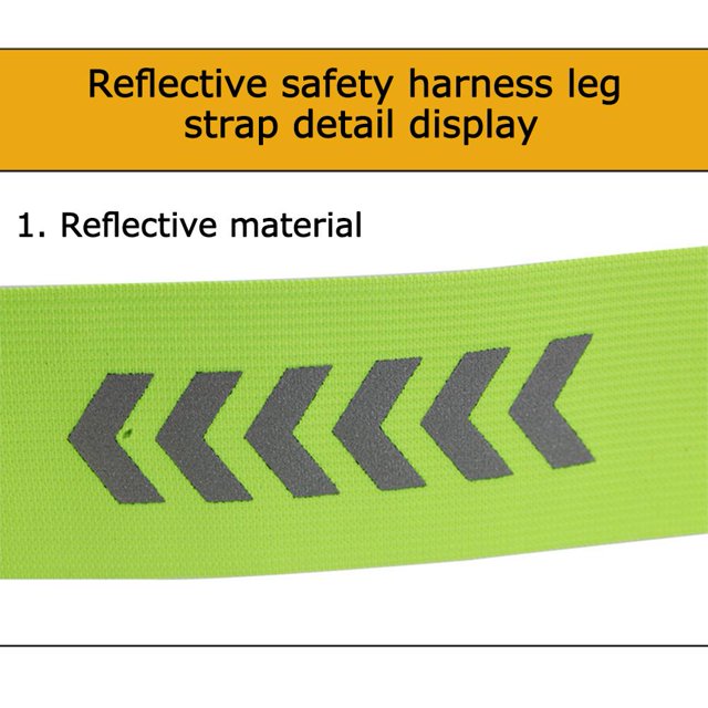 Correas reflectantes para piernas y tobillos, muñequera deportiva nocturna para caminar de noche, verde JShteea Accesorios para bicicletas