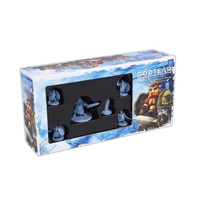 Juego de mesa Steamforged Games Godtear: Rhodri, Thane of The Forsaken sostiene el set Guardians Champions