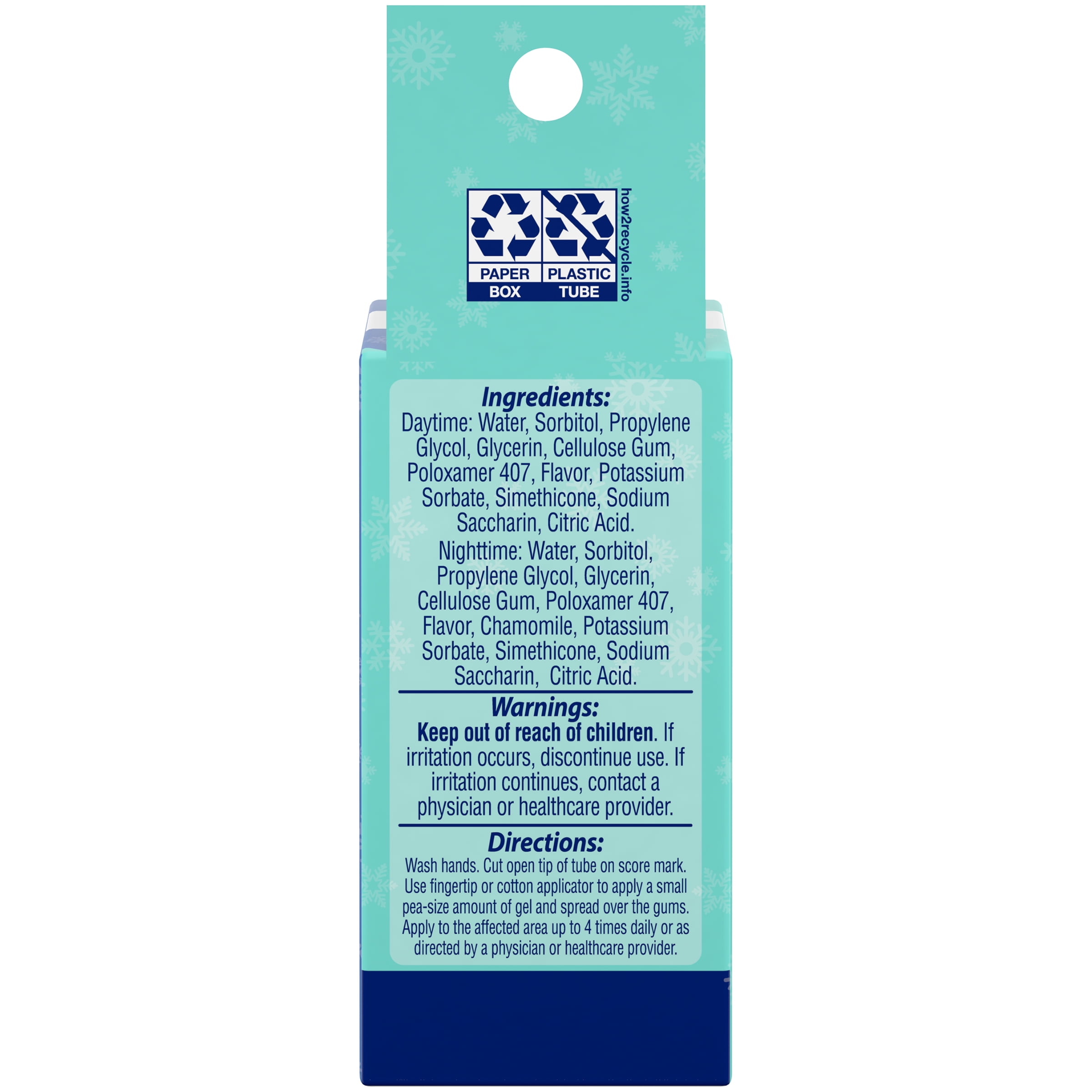 Baby orajel day night cooling gel 2025