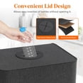 thumbnail image 3 of Lifewit 100L Recycling Bin for Kitchen, Large 26 Gallon Recycle Bin with Lid and Reusable Inner Bag, Tall Indoor Home Storage Can for Bottle Can Plas, 3 of 9