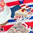 thumbnail image 5 of ​​20-Pack 4th of July Disposable Paper Plates - Patriotic Party Dinnerware Set for Holiday BBQ/Picnic, 5 of 6