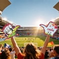 thumbnail image 3 of Sktrjpolfis EVA Foam Cheering Palm Reusable Thumbs Up Fan Mittens for Stadium & Watch Party Use, 3 of 4