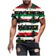 thumbnail image 3 of Tops para hombre, blusas y camisas de manga corta con cuello redondo para hombre, jersey informal con cuello redondo estampado para hombre, pantalones cortos deportivos para fitness, blusa de poliéste, 3 of 5