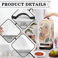 thumbnail image 4 of HELLHERO Line Art Botanicals on Beige Kitchen Blender Dust Covers for Kitchen Home Oil Proof, 4 of 6