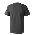 thumbnail image 3 of Ma Croix Men's Crew Neck T-Shirts Solid Short Sleeve Tee (Medium, Charcoal), 3 of 5