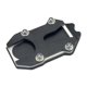 thumbnail image 1 of Placa de soporte para pata de cabra de motocicleta de fácil instalación, de acero inoxidable, estable. Negro Blanco, 1 of 9