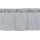 thumbnail image 4 of Cenefas translúcidas, bolsillos para varillas, accesorios para cortinas, cortinas de lino que filtran la luz gris, 4 of 9