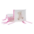 thumbnail image 3 of 6 almohadillas de para guardería para cunas, almohadilla lavable a Oso y conejo (rosa) Sunnimix Cojín suave para cama infantil, 3 of 8