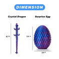 thumbnail image 3 of 3D Printed Dragon Egg, Explore Enchanting Dragon Egg Fidget Toy Surprise and More for Endless Fidget Fun, 3 of 5