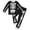 Black, variant on Toddler Boys Skeleton Pattern Kids 2 Piece Pj'S Long Sleeve Set Outfits Clothes