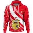 thumbnail image 2 of Sudadera con capucha y estampado de mapa de la bandera de Túnez 2024, nueva moda, sudaderas con capucha y cremallera con estampado 3D nacional tunecino, ropa para hombre, jerséis, 2 of 4