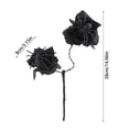 thumbnail image 3 of Dark Red Skull Artificial Roses 15 Inch Long Hobby Artificial Flowers Gothic Silk Flower for Home Halloween Indoor Party Decorations 1 Pack, 3 of 3