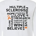 thumbnail image 4 of Inktastic Multiple Sclerosis Ms Awareness Walk Long Sleeve T-Shirt, 4 of 5