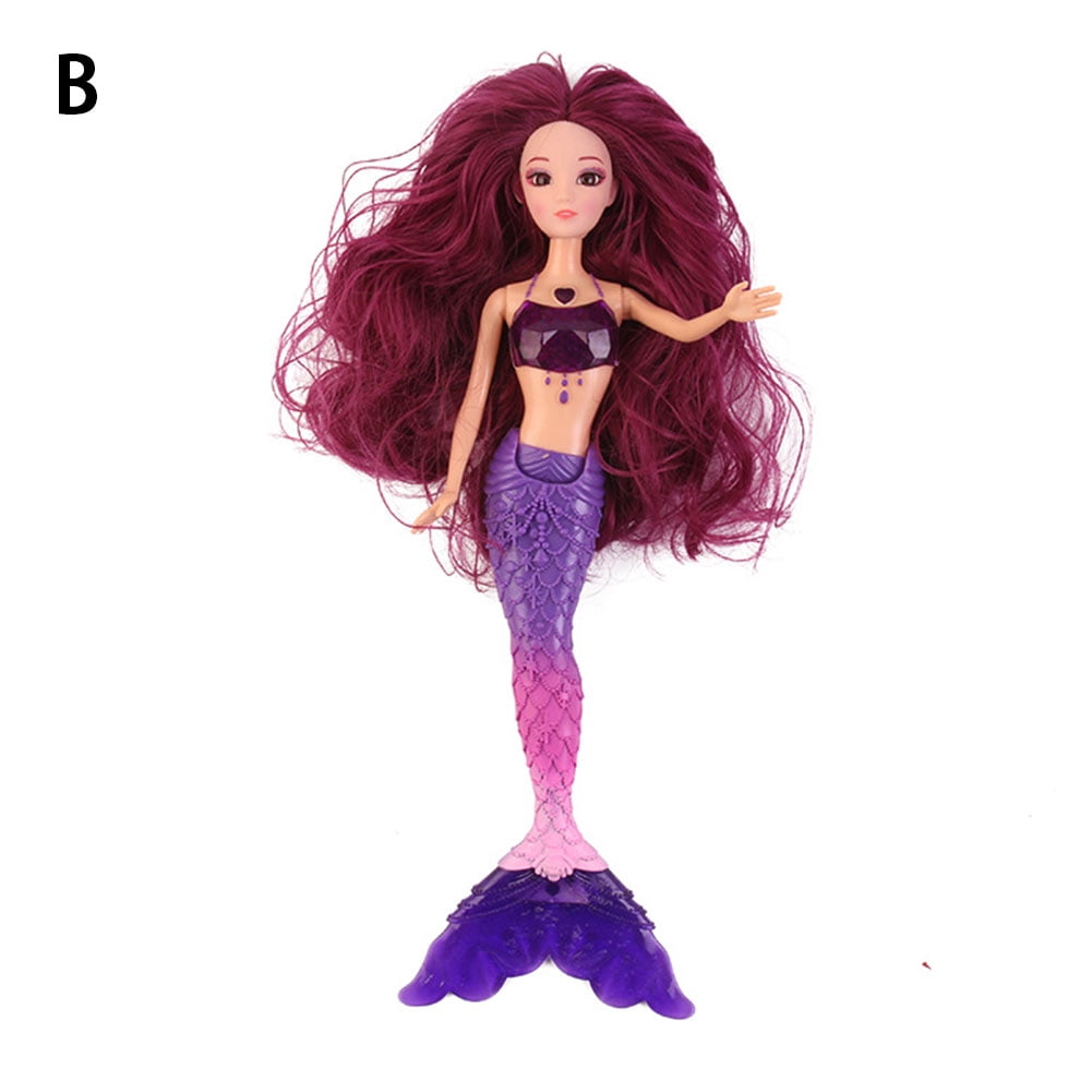 rainbow lights mermaid doll