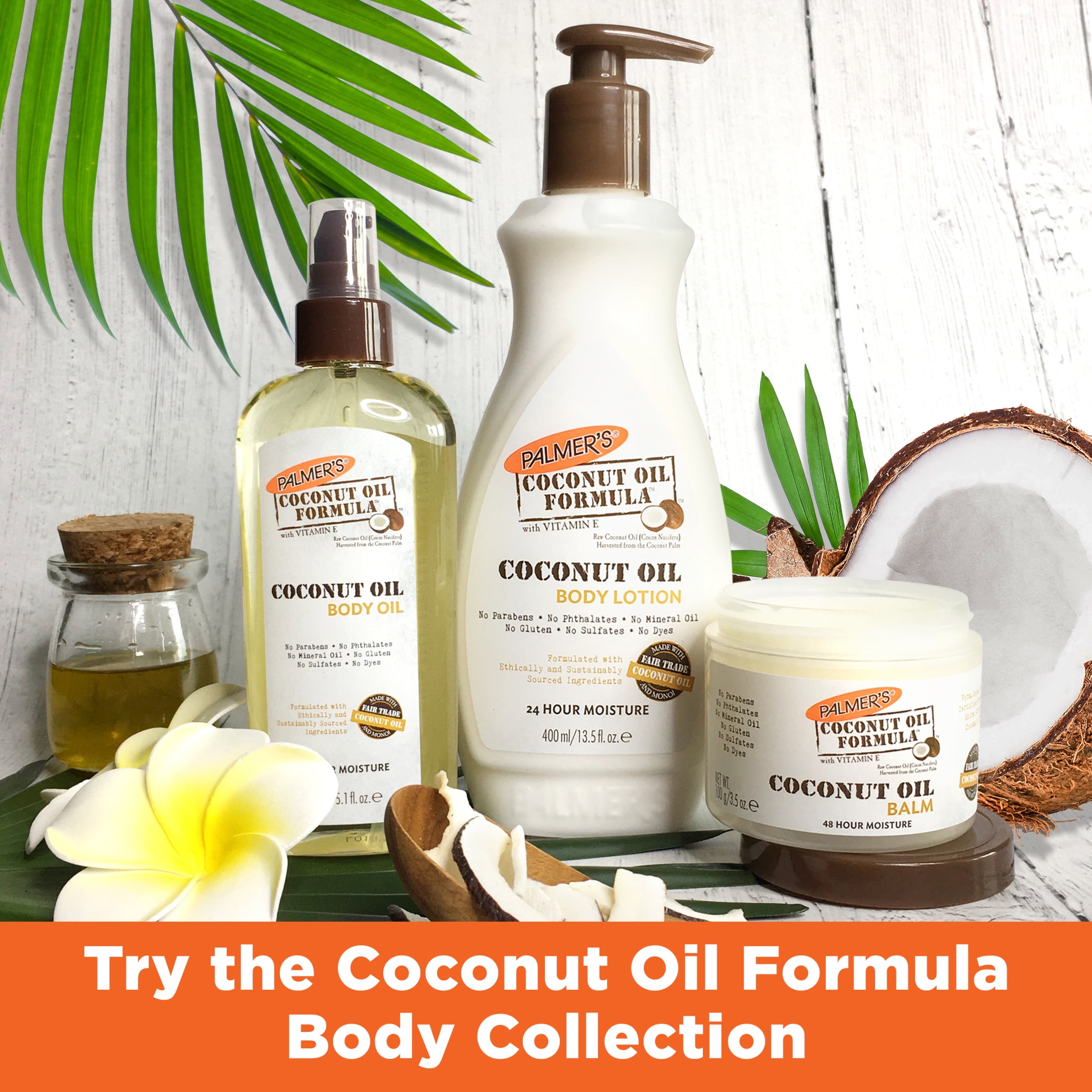 Palmers Coconut Oil Balm – Pflegender Balsam Mit Kokosöl Für Trockene Haut, 100 G