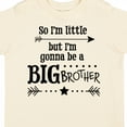 thumbnail image 4 of Inktastic So I'm Little, but I'm Gonna to Be a Big Brother Boys Toddler T-Shirt, 4 of 5