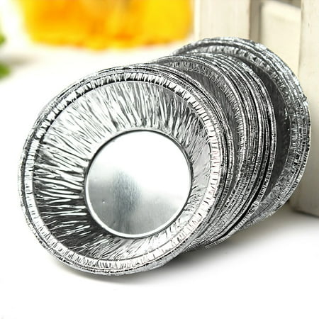 Microwave Safe Silicone Muffin Pan - Moaere 125Pcs Disposable Aluminum Foil Tart Pie Pans Mini Cupcake Muffin Baking Cups Non - Stick Silicone Mold Microwave Safe