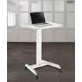 thumbnail image 4 of Kantek KTKSTS300W Bureau Mobile à Hauteur Réglable Assis-Debout, Blanc, 4 of 4